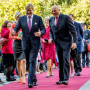 2. oktober: Kongen og Dronningen er vertskap når Kong Willem-Alexander og Dronning Máxima avlegger vennskapsbesøk til Norge (Foto: Stian Lysberg Solum / NTB scanpix)